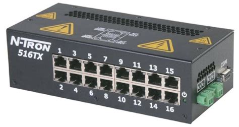 516tx N Tron Industrial Ethernet Switch 16 Ports Unmanaged