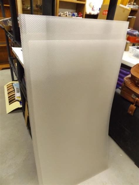 .sheeting to the upper and underside of the ceiling joists to give me a barrier to the heat rising and perhaps some insulation value provided by the air trapped between the 2 layers of plastic. 6 PLASTIC CEILING LIGHT DISPERSION SHEETS (With images ...