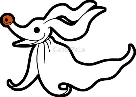 Free SVG Nightmare Before Christmas Zero Svg 3316+ File for Silhouette