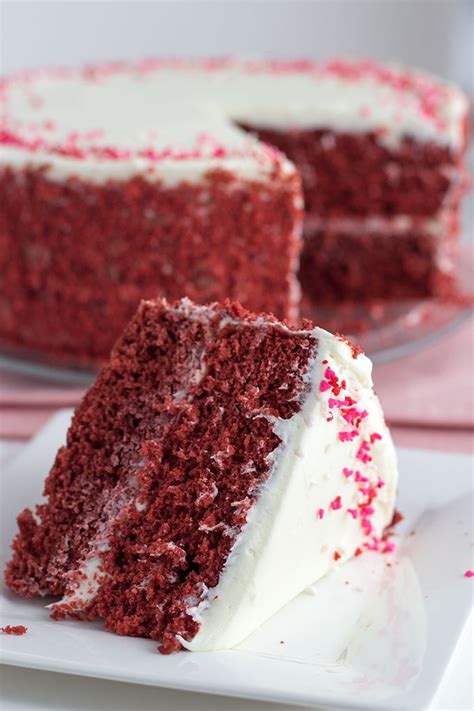 Red velvet cake/easy,moist homemade red velvet cakezuranaz recipe. Red Velvet Cake with White Chocolate Frosting | White ...