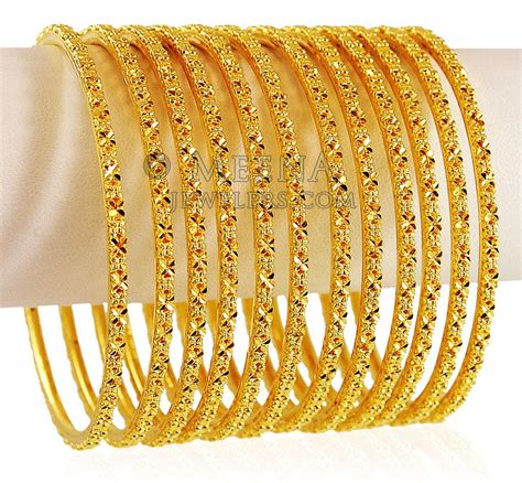 Gold price per gram 22k usa. 22K Gold Bangle Set (12Pcs) - BaSt20719 - US$ 5,778 - 22k gold Bangle Set (set of 12). Bangles ...