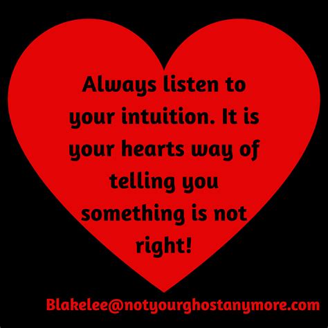 Listen To Your Intuition Spouse Quotes Life Quotes Cheating Quotes