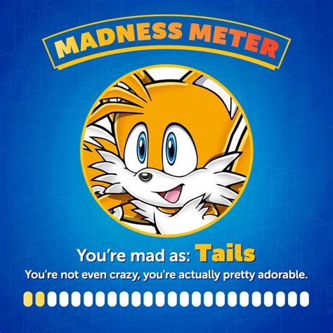 Madness Meter Sonic The Hedgehog Know Your Meme