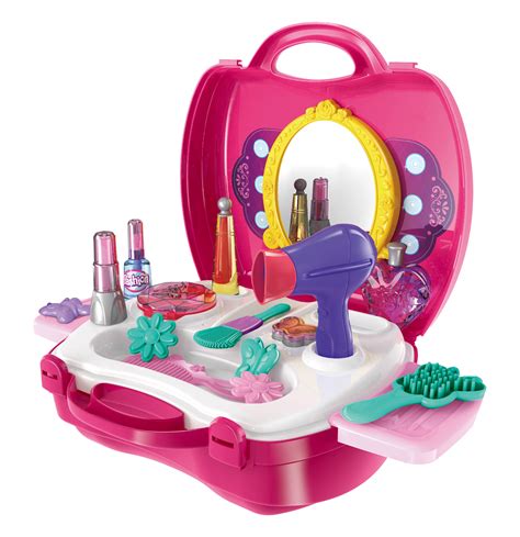 Maybe you would like to learn more about one of these? Make Up Case Little Girls Cosmetic Set - Pretend Play ...