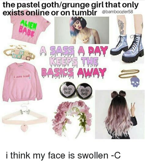 The Pastel Gothgrunge Girl That Only Exists Online Or On