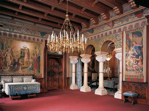 Interior Of Neuschwanstein Castle Germany Castle Aesthetic Interior