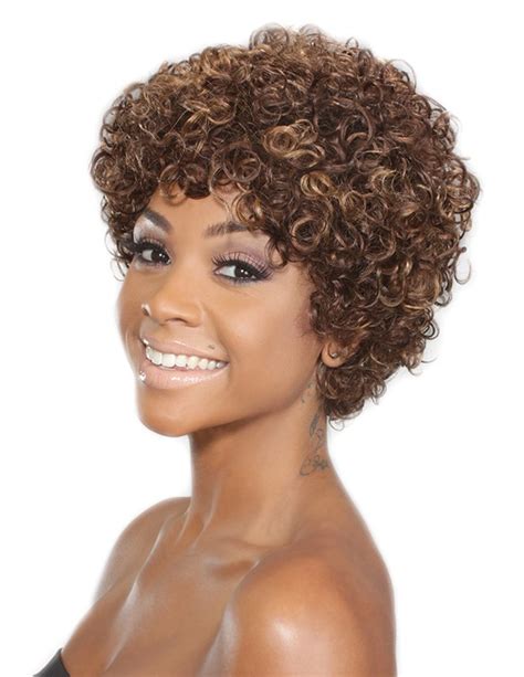 Lustrous Womens Capless Hairstyle Synthetic Wigs