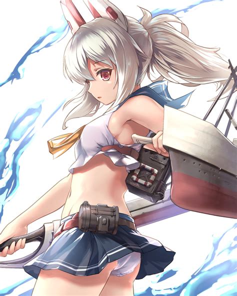 ・more than 300 ships, each with its unique stats and represented by a beautiful character! ayanami (azur lane) drawn by murano_(ursa_polaris) | Danbooru