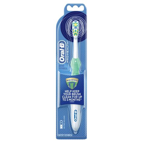 Oral B Pro Health Battery Power Toothbrush 1 Count Colors May Vary