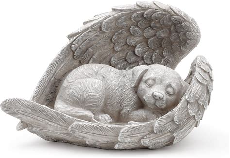 Best Angel Dog Garden Statue Home And Home