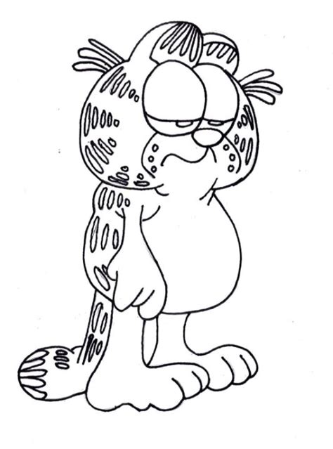 Garfield Original Line Artwork Phenomenon Drawings And Illustration