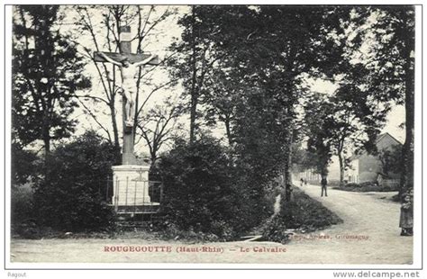 Cartes Postales Monuments Rougegoutte Village Fleuri 4 Fleurs