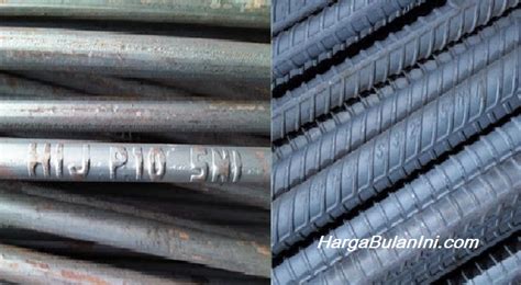 Daftar material bangunan batu bata. √ Harga Besi Baja Beton Terbaru, Daftar Price List ...