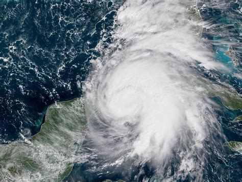 Michael Strengthens Into A Hurricane Menaces Florida