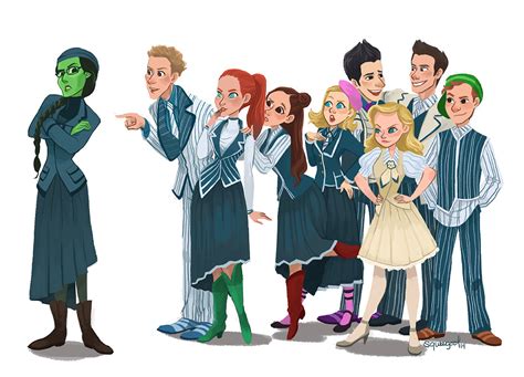 Check out amazing sixthemusical artwork on deviantart. Some of my Wicked the Musical :Act 2 drawings plus...