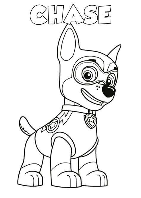 Paw Patrol Coloring Page Picture Free Printable Coloring Home