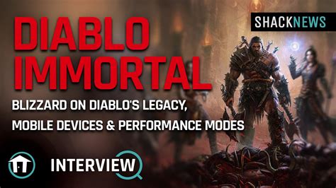 Diablo Immortal Interview Creating A Mobile Mmo Diablo Experience