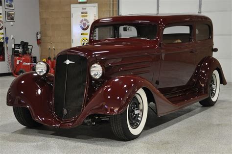 1934 Chevrolet Master Sedan Kustom Red Hills Rods And Choppers Inc