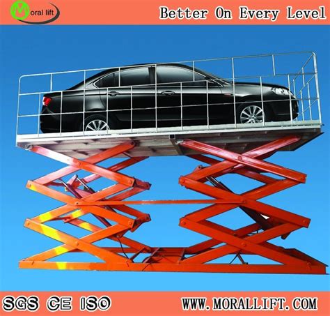 Ce Hydraulic Underground Car Elevator China Car Elevator And