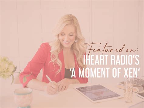 ️ Featured On Iheartradios ‘a Moment Of Xen Cassiah