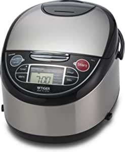 Amazon Tiger JAX T10U K 5 5 Cup Uncooked Micom Rice Cooker With