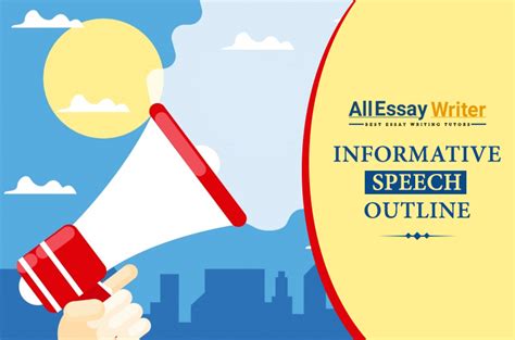 Read the sample outline script and get ideas to explore and define your topic. Informative Speech Outline : Writing Tips with Examples