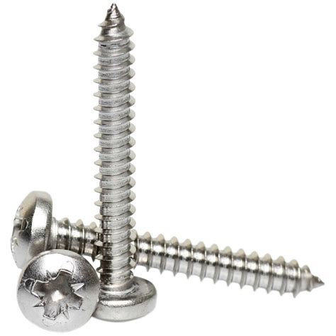 No X Mm Stainless Flanged Self Tapping Screw X Metalworking Supplies Business Office