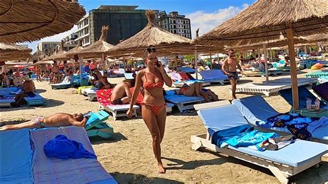 Constanta Plaja Mamaia Romania Sunny Beach Fun Walk Youtube