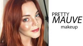 Pretty Mauve Makeup Tutorial Easy Youtube
