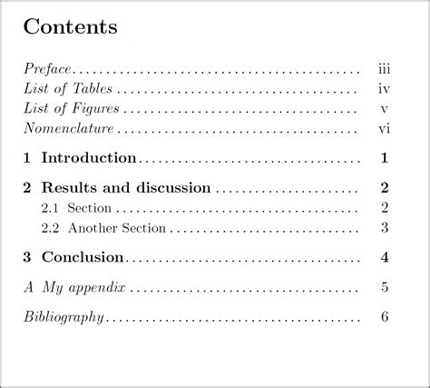 The style has served as a guide for formatting the papers of researchers and students alike within the field. table of contents - Customising ToC appearance of chapter ...