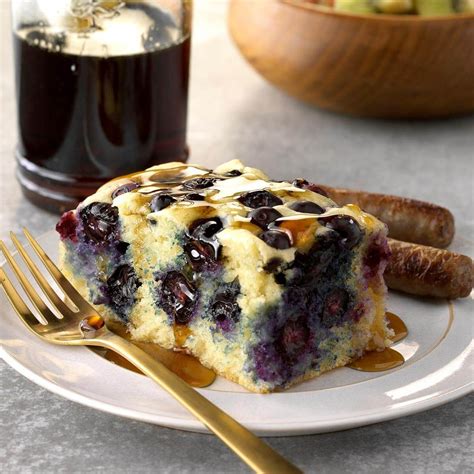 Baked Blueberry Ginger Pancake | Easter brunch food, Pancake recipe ...