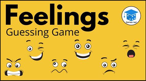 Guess The Feelings Game For Kids Youtube