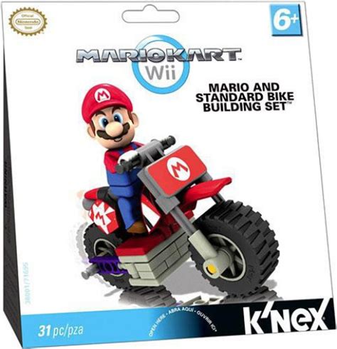 Collectible toy playset for creative kids, new 2021 (280 pieces) lego $59.95 $ 59. K'NEX Super Mario Mario Kart Wii Mario & Standard Bike Set #38001 | eBay