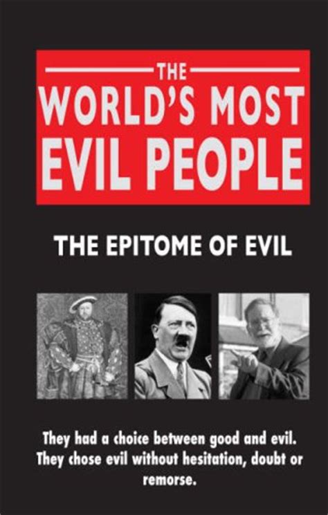 The Worlds Most Evil People By Rodney Castleden — Reviews Discussion