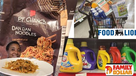 Early morning shopping+Family Dollar couponing+ P.F. Chang’s noodles