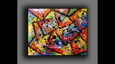 Diy Abstract Painting On Canvas Fun With Acrylics Creating Texture