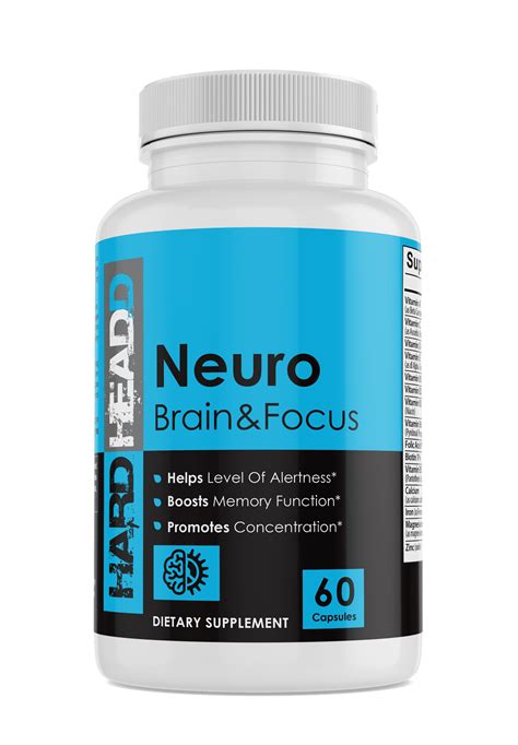 Neuro Brain Supplement Vitamin Booster Improve Memory Focus And Mental