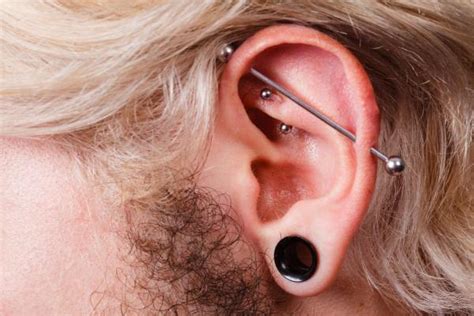 How To Treat An Infected Industrial Piercing Cleaning And Treating