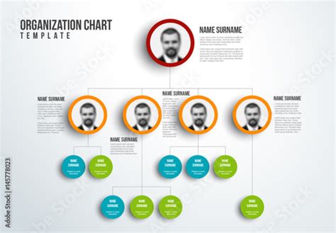 Organizational Chart Layout Template Buy This Stock Template And
