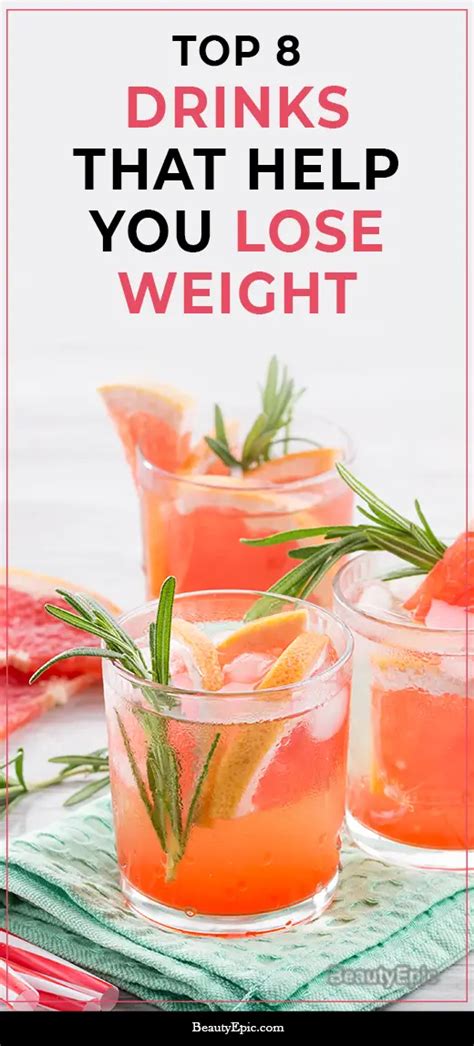 Top 8 Weight Loss Drinks Healthy Drinks To Lose Weight