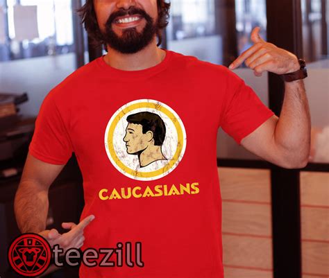 The Original Caucasians T Shirt Teezill