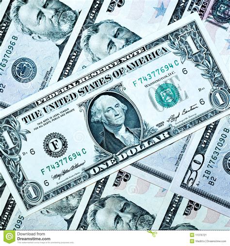 One Dollar Stock Image Image Of Composite Design Money 11376721