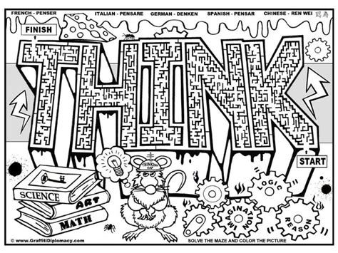 Graffiti coloring pages for adults. Graffiti Coloring Pages For Kids - Coloring Home