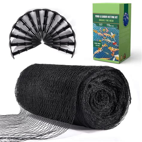 Buy Pond Netting 15 X 20ft Pond Netting For Koi Ponds With 14pcs Stakes