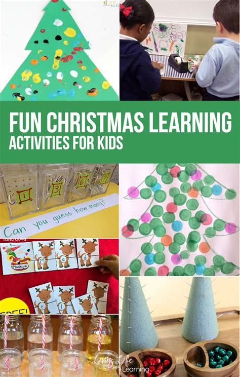Here are 12 ideas that are easy to set up and fun to do. Fun Christmas Learning Activities for Kids
