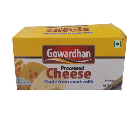 Gowardhan Cheese Processed 1kg Carton Grocery And Gourmet
