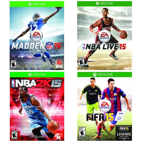 Cokem International Xbox One Sports Gamer Value Pack 4 Games Pre