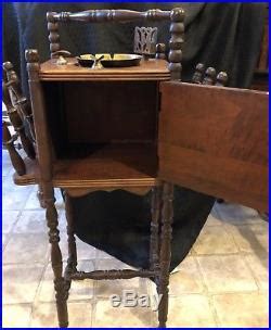 Would also make a great. Antique Vintage Cushman Smoker Tobacco Smoking Stand ...