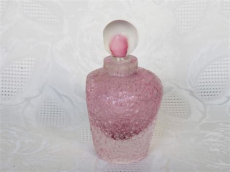 Fifth Avenue Crystal Pink Perfume Bottle Aunt Gladys Attic