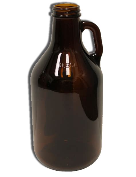 Amber 14 Gallon Glass Growler Jug 32 Oz Hbyob Home Brew Your Own Beer